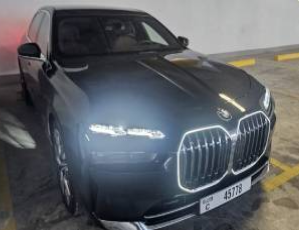 BMW 735i 2024 for rent in dubai